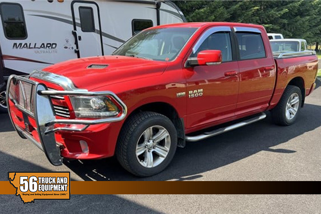 AUCTION 2013 DODGE RAM TRUCK AUCTION 2013 DODGE RAM TRUCK Great truck with brush guard, hood protector, 98,373 Miles. At Online Auction! Bid at: 56auctions.com.