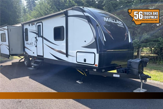 2017 Heartland Mallard TRAILER. 3 2017 Heartland Mallard TRAILER. 3 slides, power levelers, LESS THAN 3000 MILES. At Online Auction. Bonners Ferry, ID. Bid at: 56auctions.com.